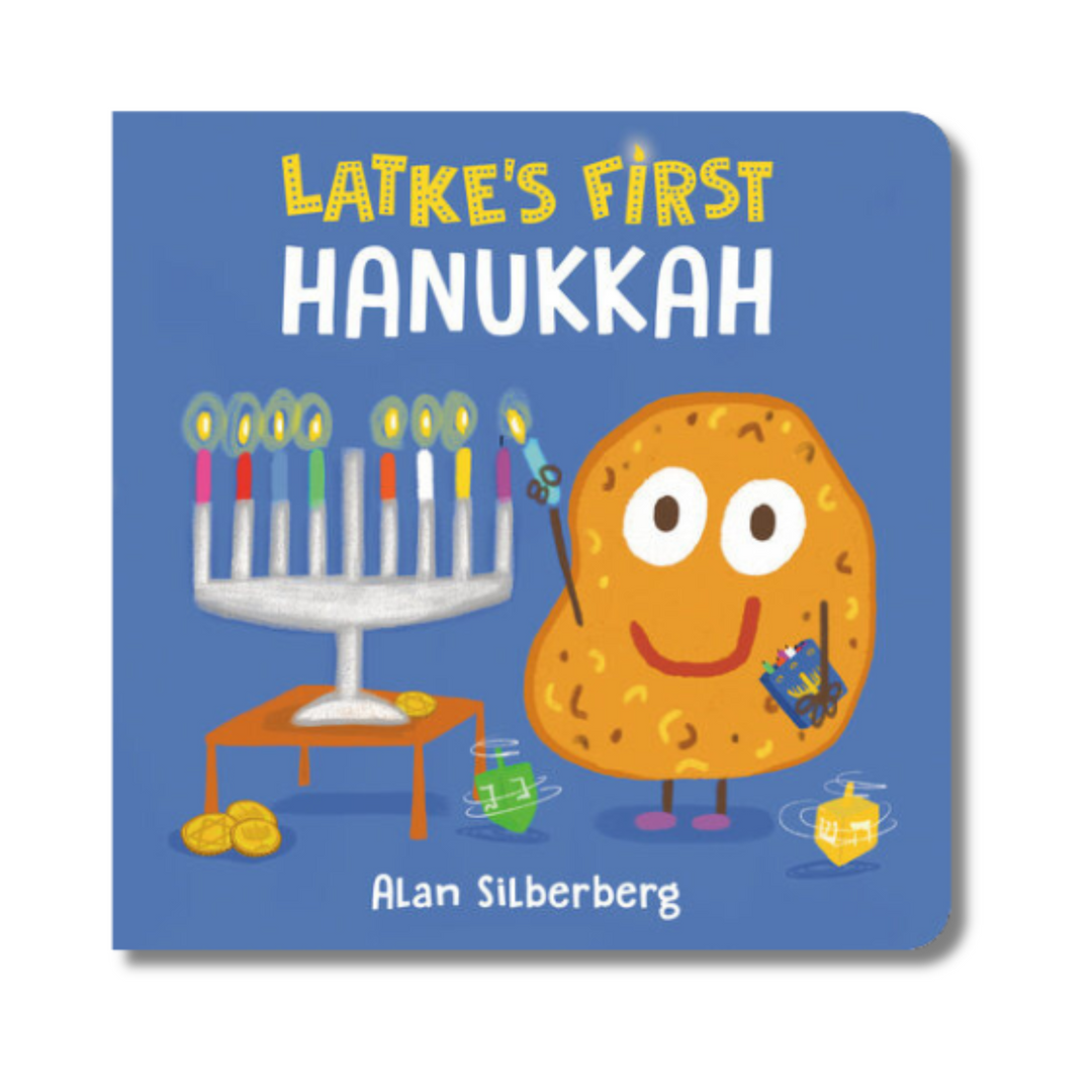 Latke's First Hanukkah Book front