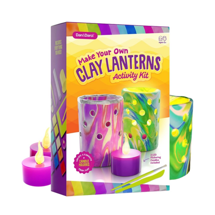 Light-up Clay Lanterns Making Kit front