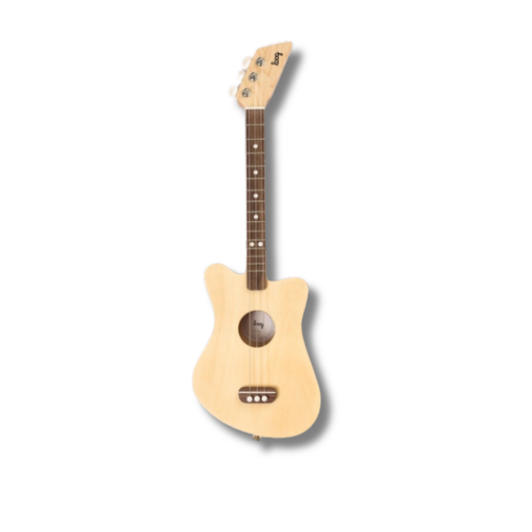 Mini Acoustic Guitar in Natural front