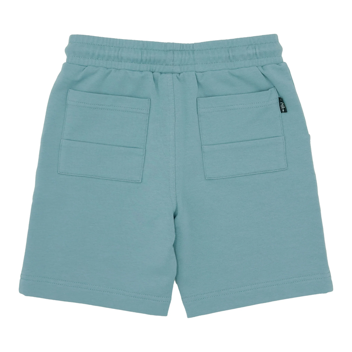 Low Tide Shorts in Surf Blue back