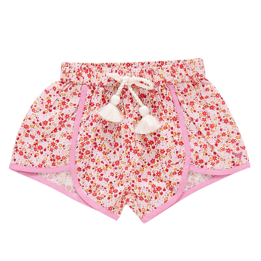 Millie Short - Pink Mini Ditsy front