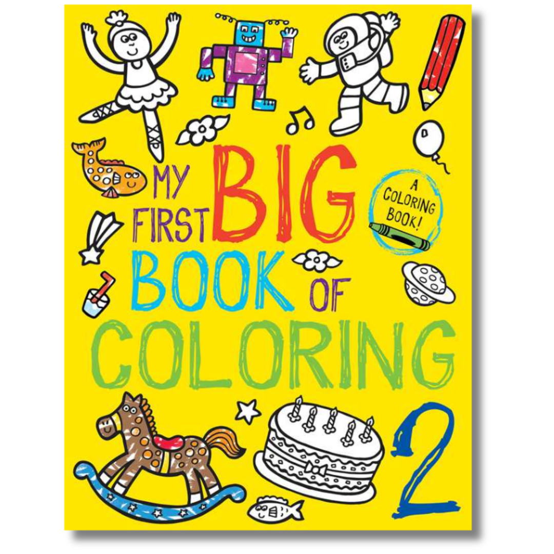 My First Big Book of Coloring front