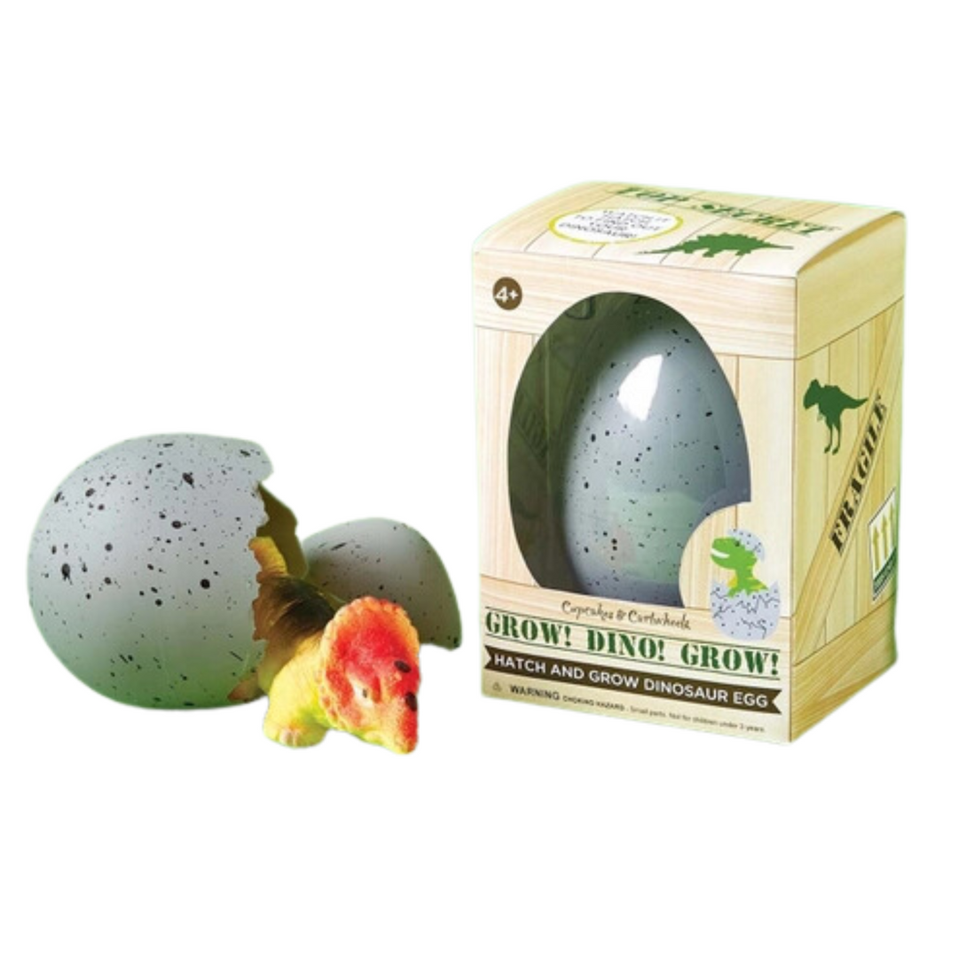 Grow! Dino! Grow! Hatch and Grow Dinosaur Egg front