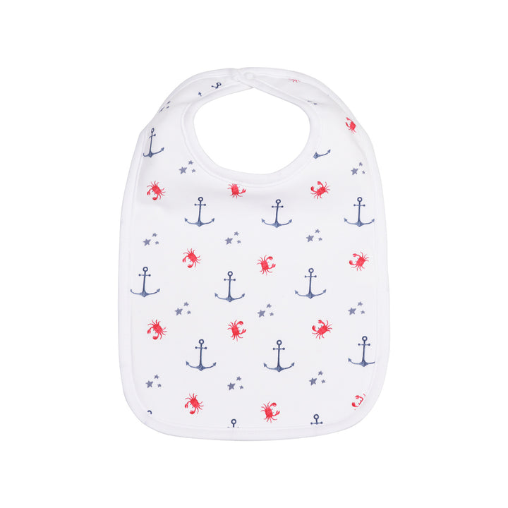 Nautical Crab Bib