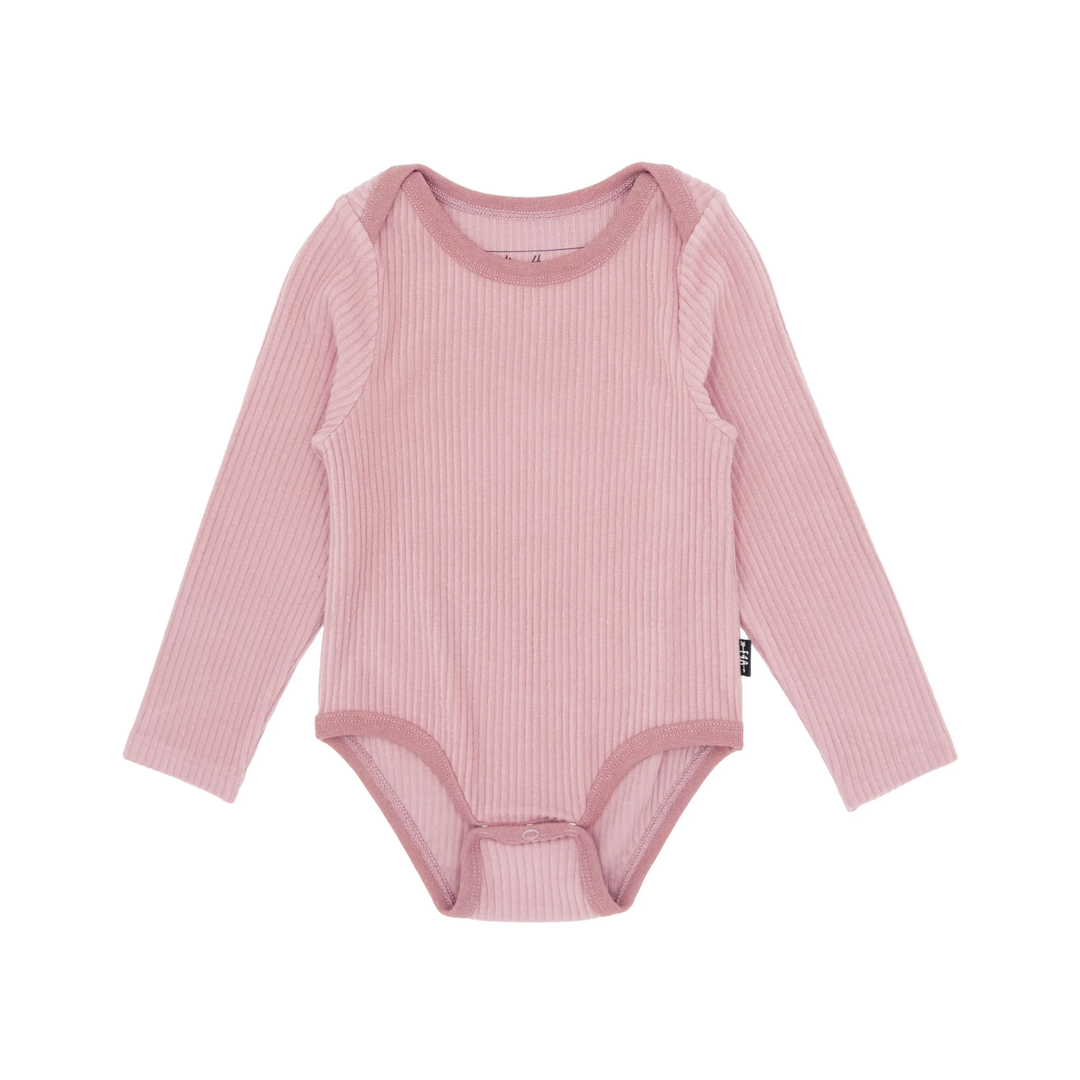 Parker Long Sleeve One Piece in Desert Rose front