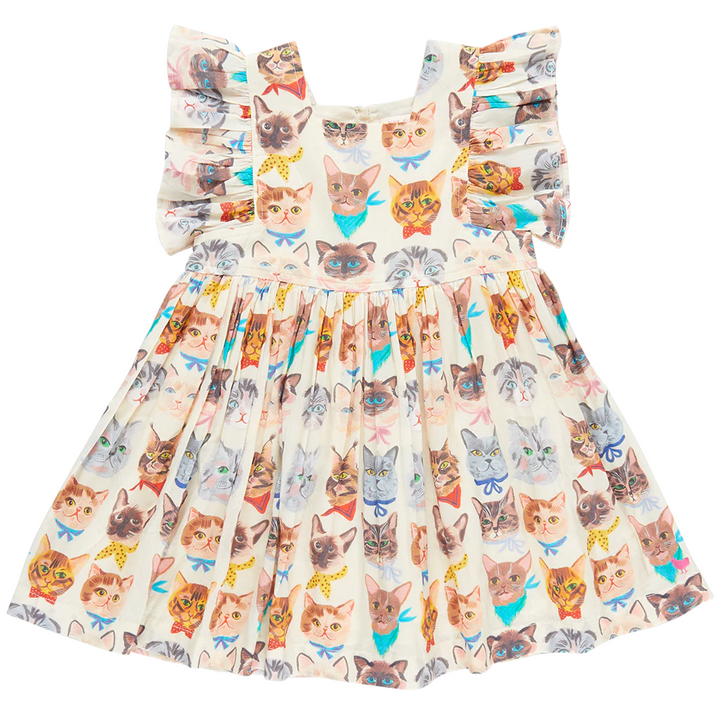 Elsie Dress - Cool Cats