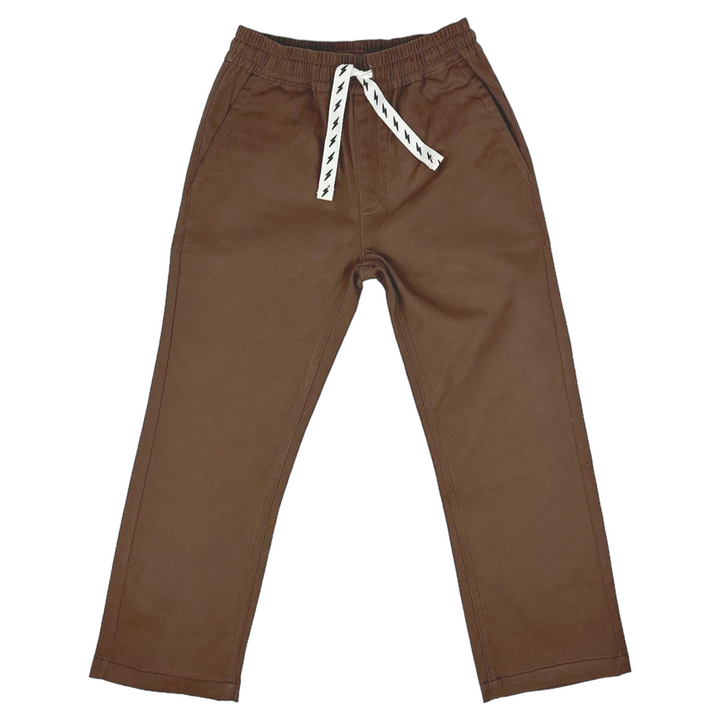 Rad Times Chino Pant in Chocolate front