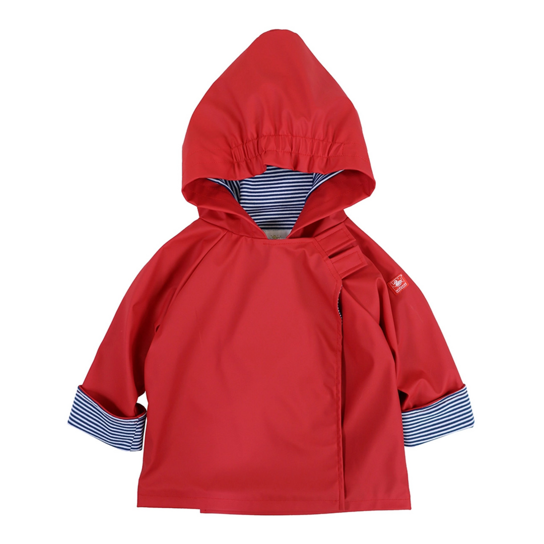 Rain Jacket in Lollipop Red front