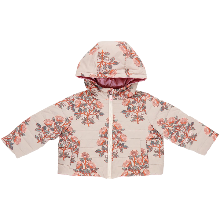 Reversible Riley Jacket - Cloud Bouquet Floral front