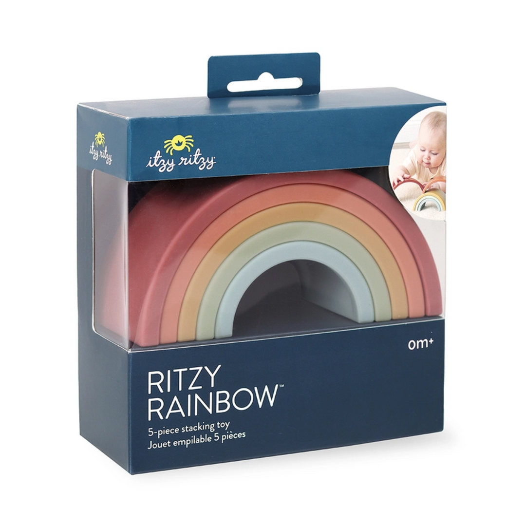 Ritzy Rainbow Stacking Toy front