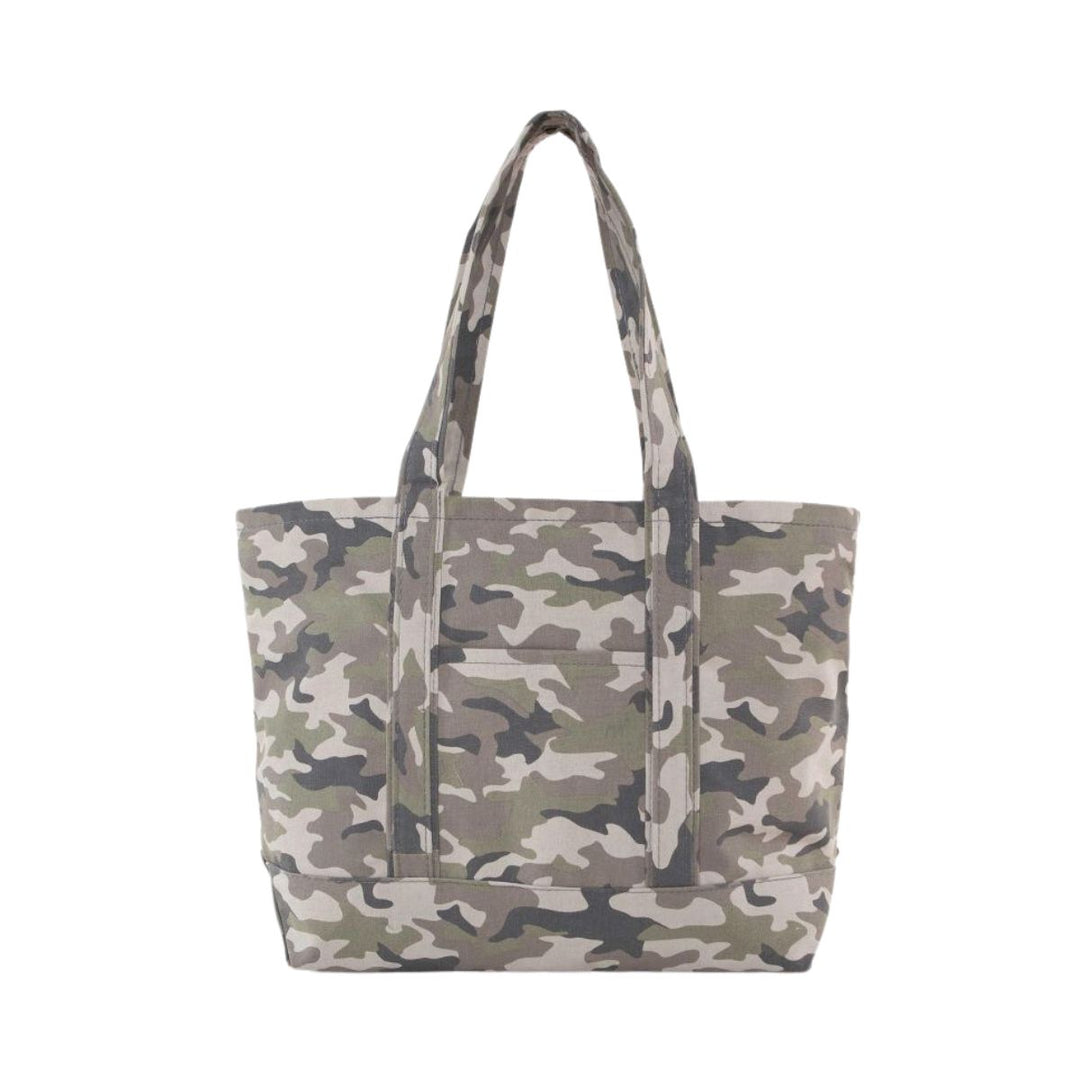 camo tote bag