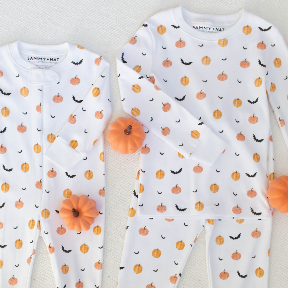 Scary Pumpkin Pajama Set