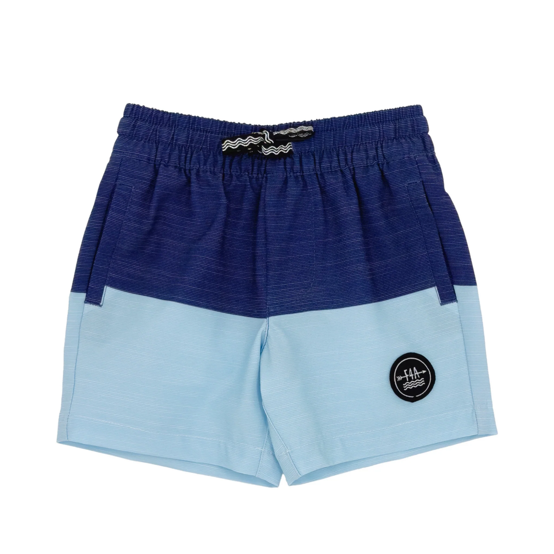 Seafarer Baby Hybrid Short in Twilight front