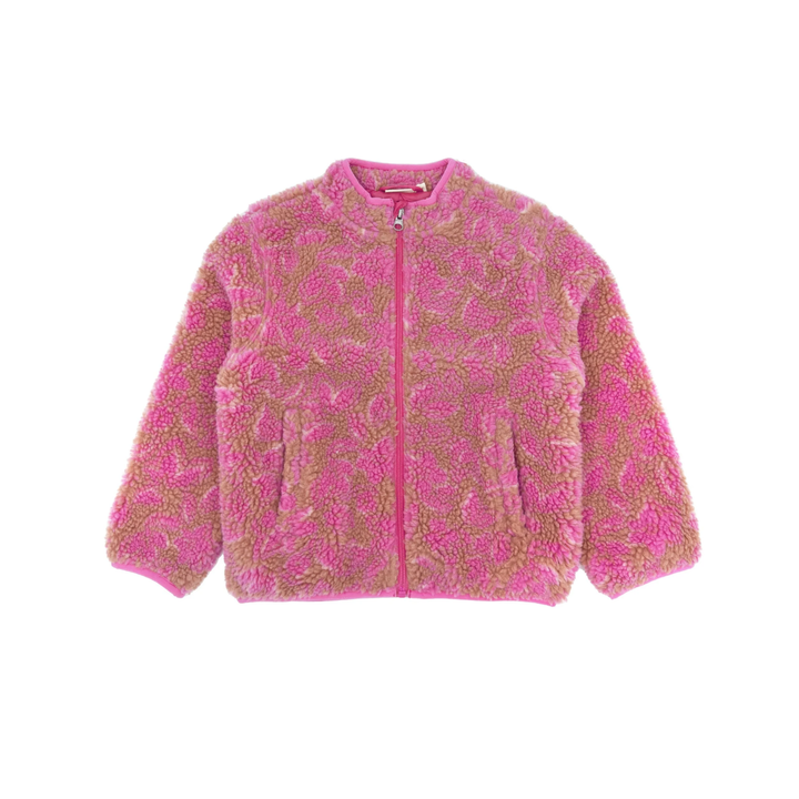 Sklyer Polar Fleece Jacket in Desert Rose front