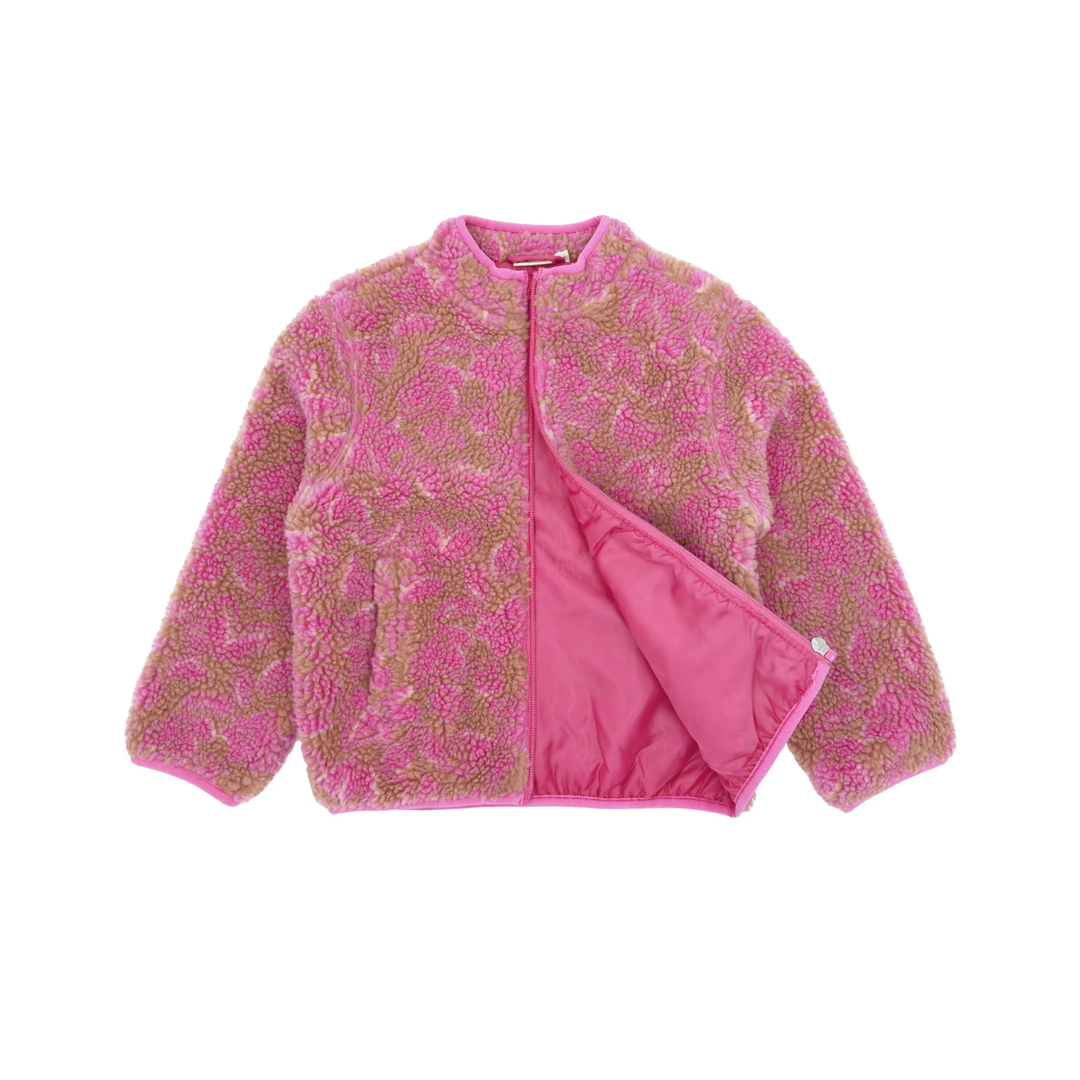 Sklyer Polar Fleece Jacket in Desert Rose inside