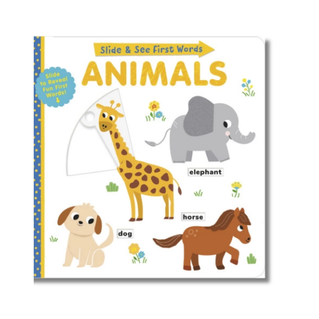 Slide and See Animals Book front