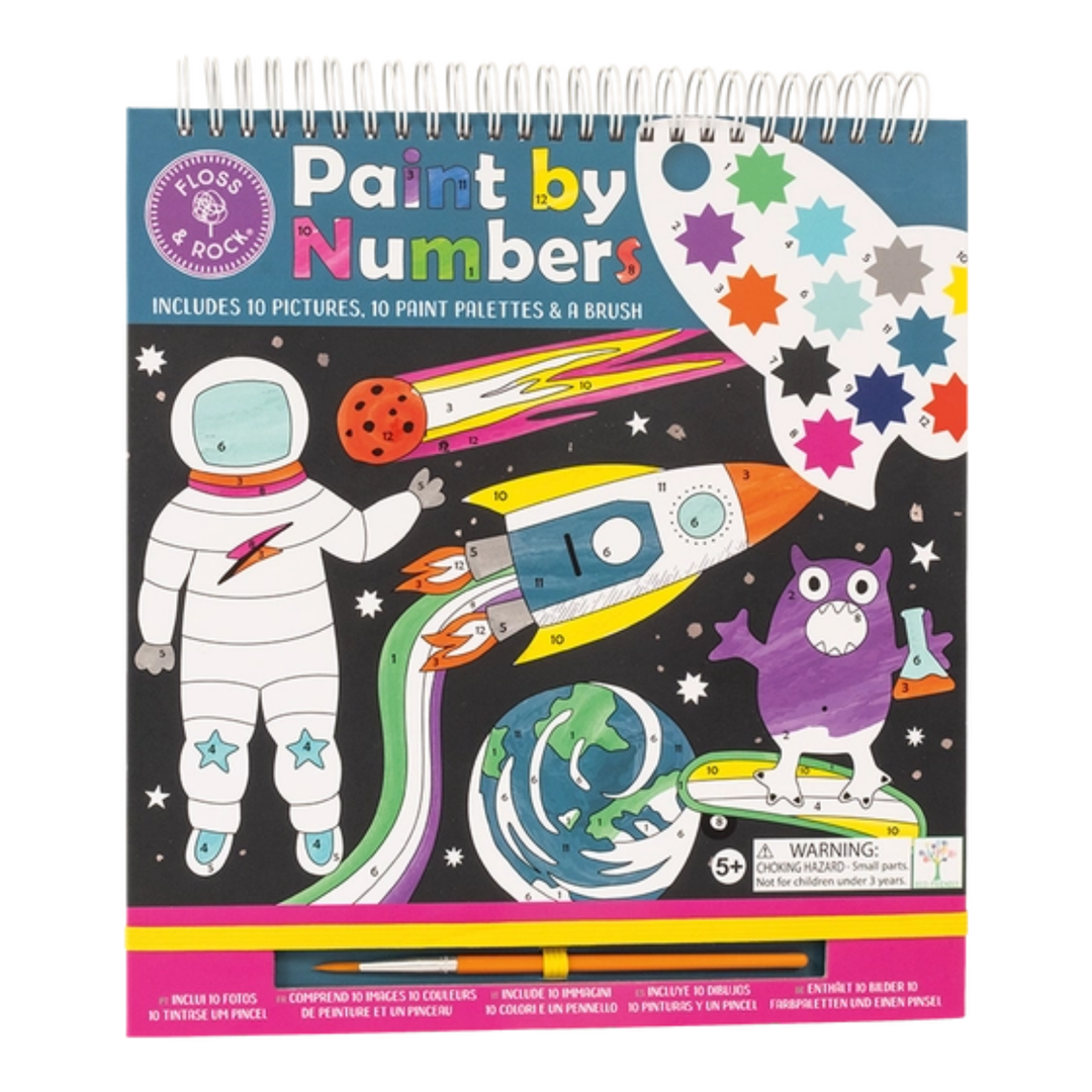 Space Paint By Numbers front