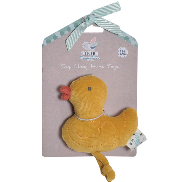 Tara the Duck Tag Along Pram Toy front