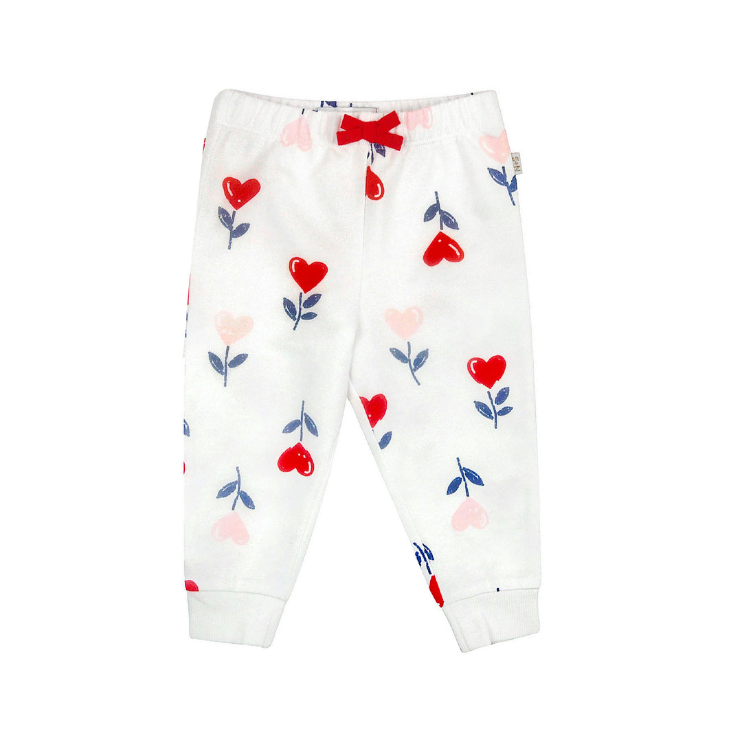 Teagan Legging in Heart Garden Baby