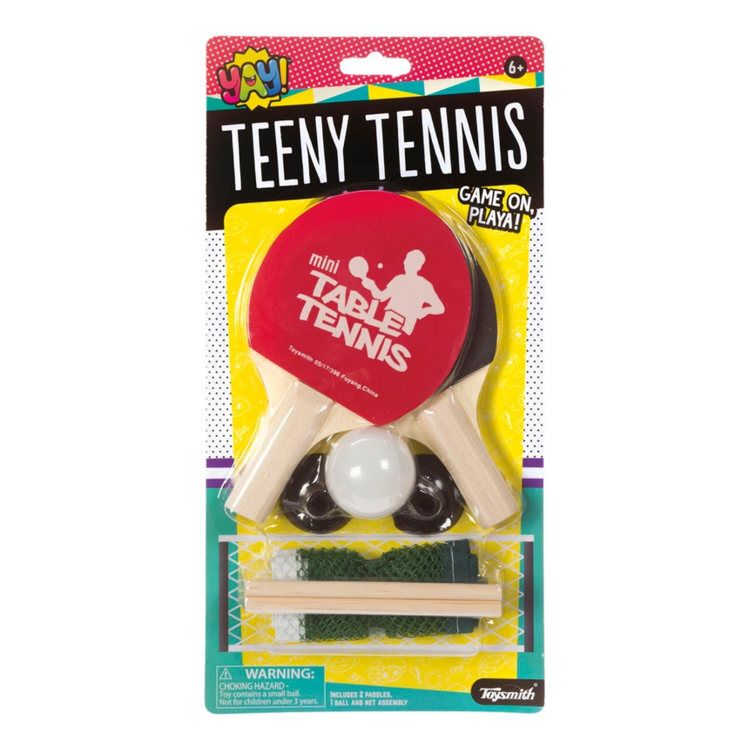 Teeny Table Tennis front