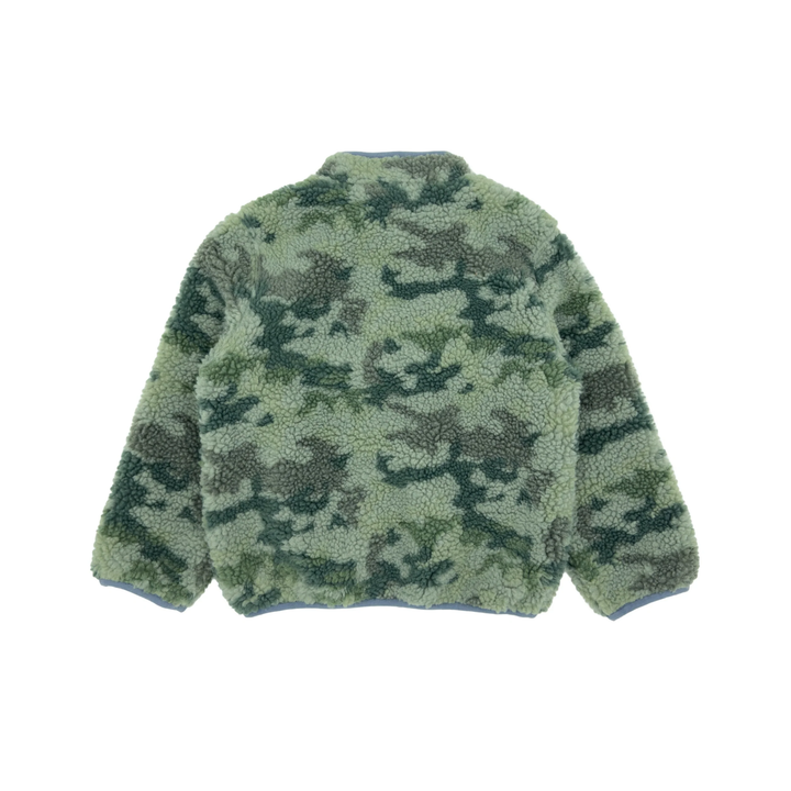 Throwback Polar Fleece Jacket in Camo back