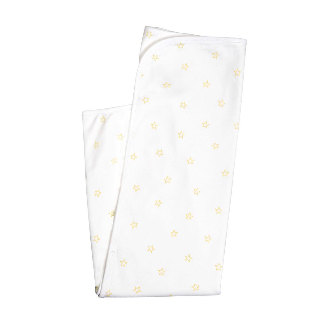 Tiny Stars Blanket in Yellow