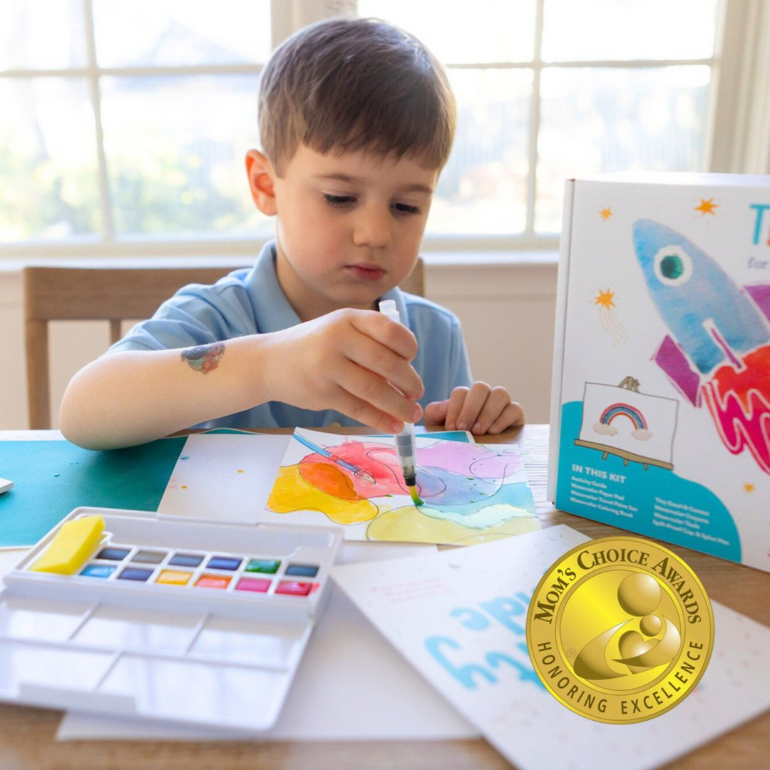 a boy using Traveler Box