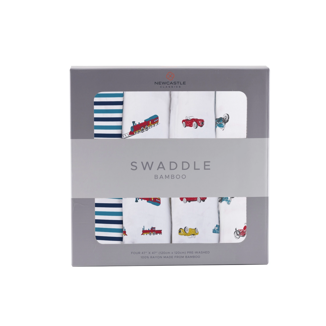 Ultimate Road Trip Swaddle 4-Pack front