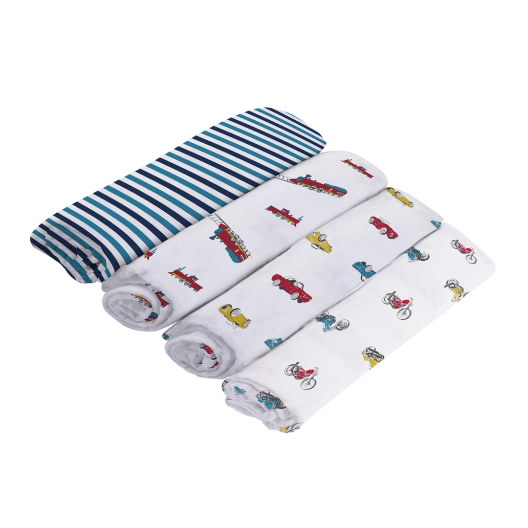 Ultimate Road Trip Swaddle 4-Pack details