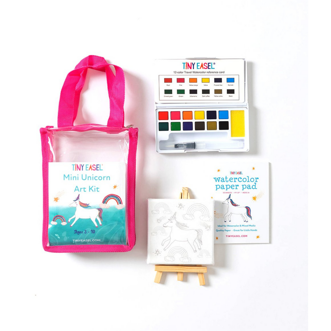 Mini Unicorn Art Kit front