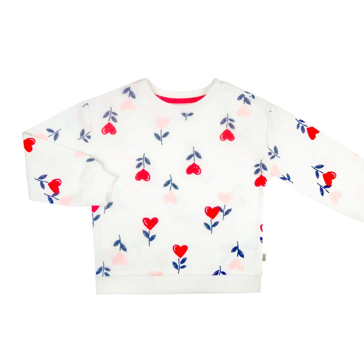 Frankie Sweatshirt in Heart Garden