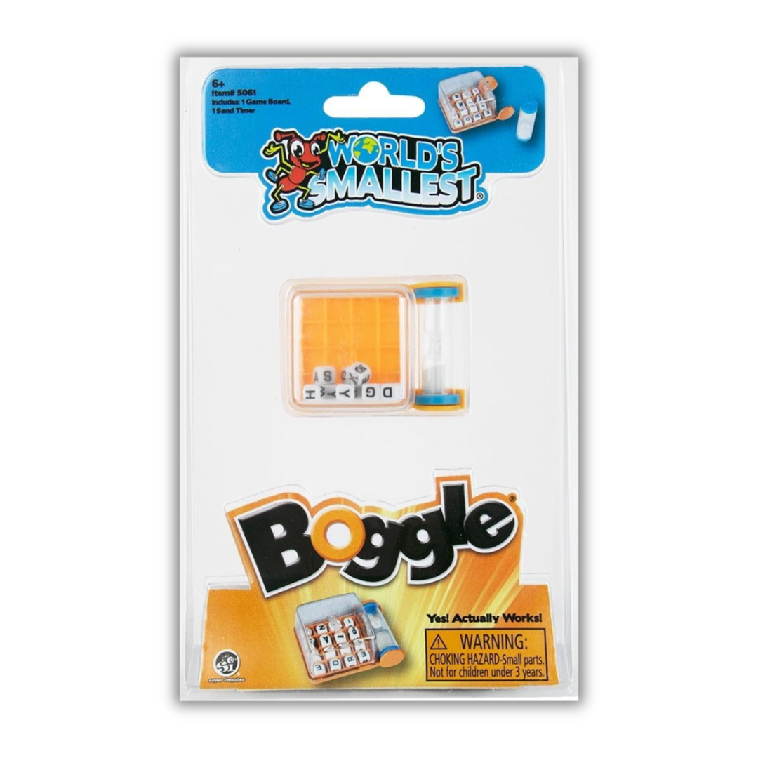 World's Smallest Boggle front