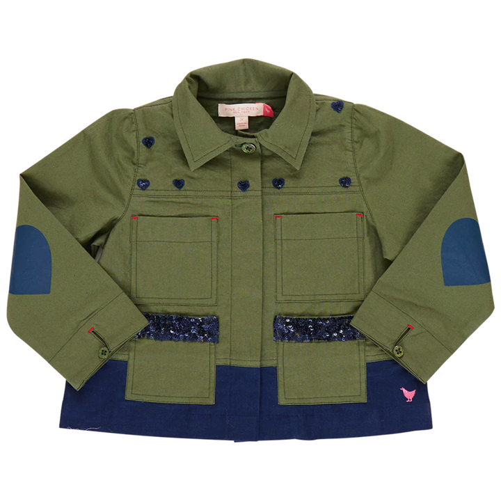 Wylie Jacket - Army Green front