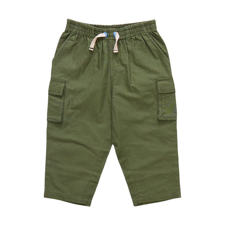 Baby Pull On Pant - Four Leaf Clover front