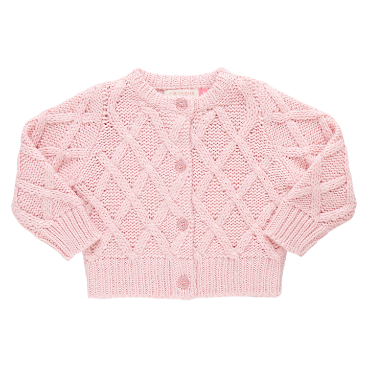 Baby Katrina Sweater - Pink front