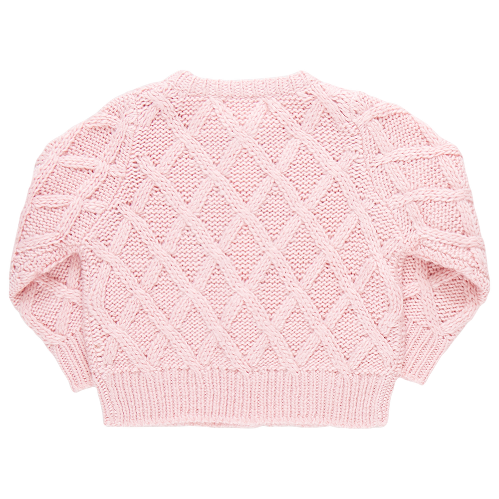 Katrina Sweater - Pink back