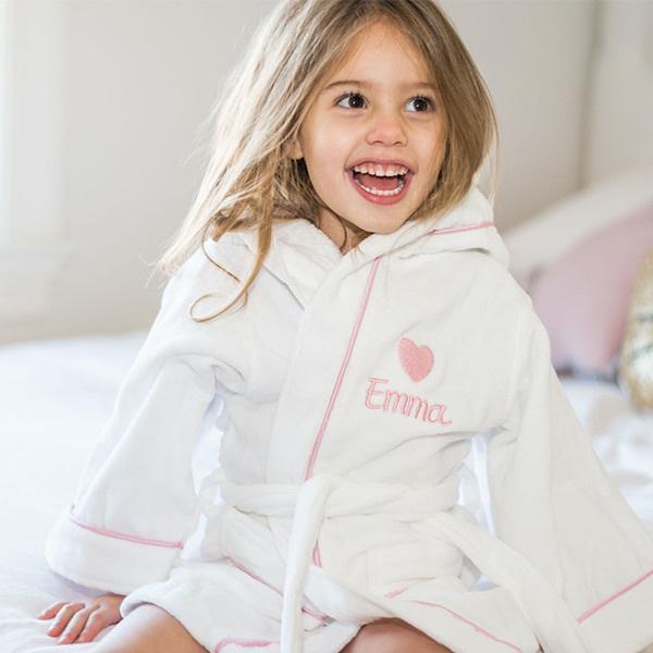 Classic Terry Children's Hooded Bathrobe