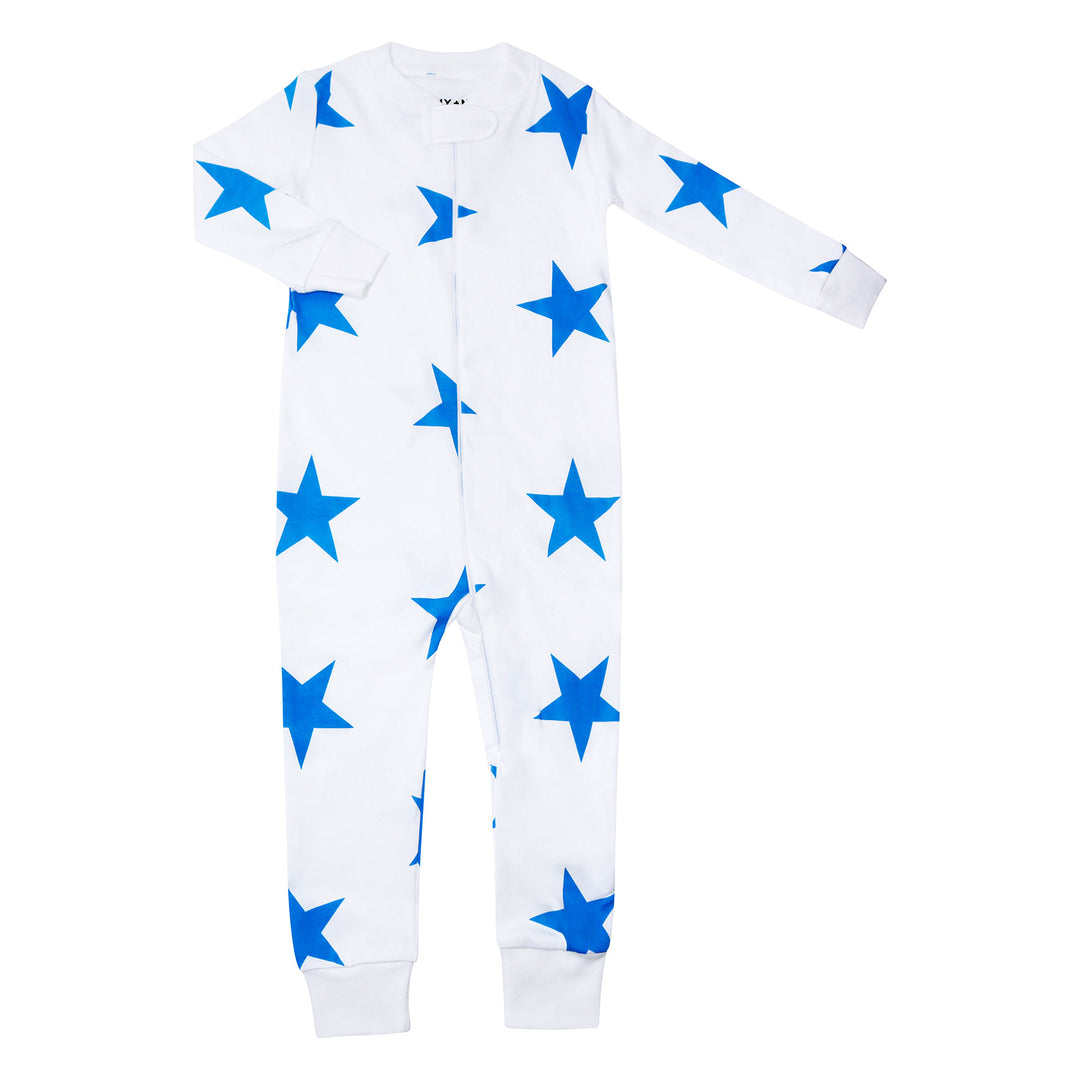 blue star zipper with no feet