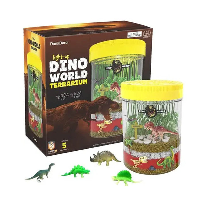 Light-Up Dino World Terrarium Kit