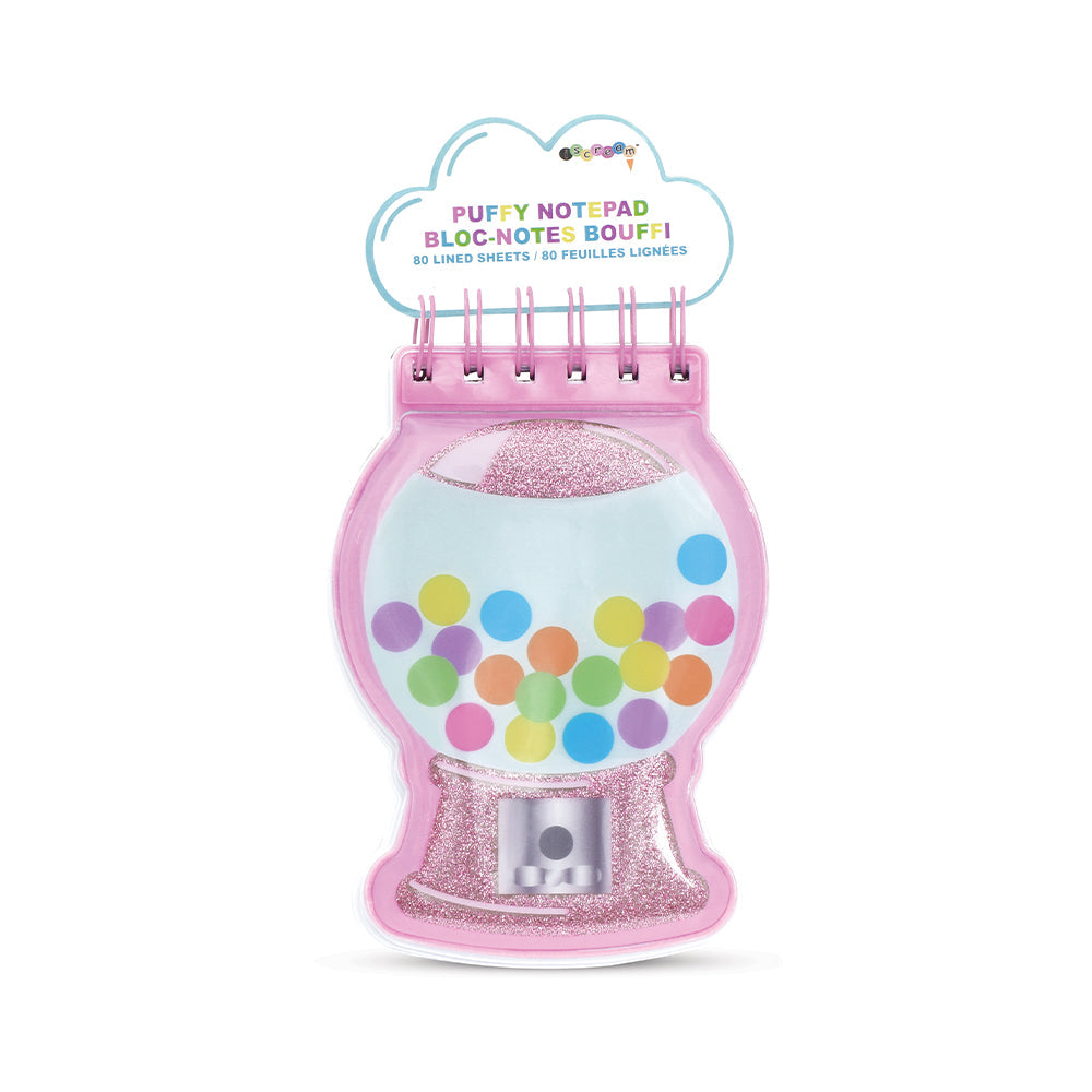 Gumball Machine Puffy Notebook