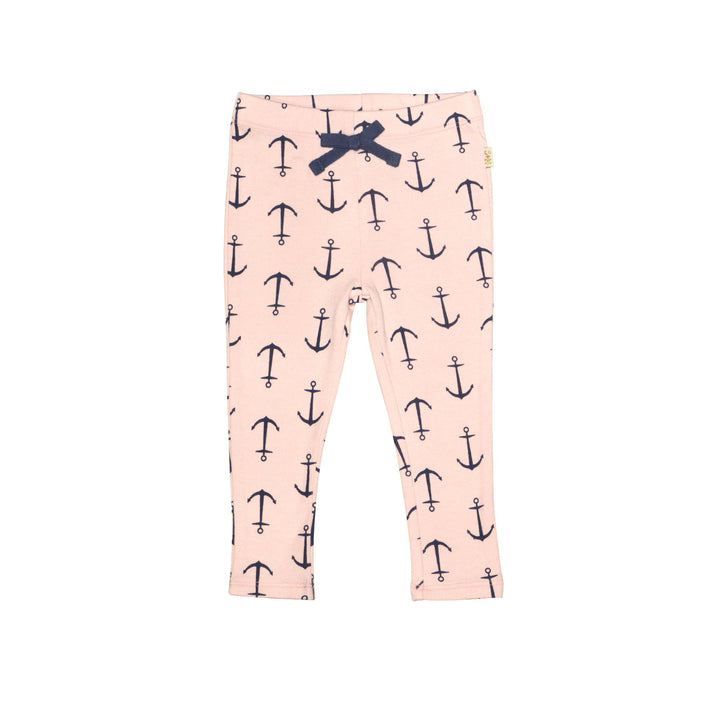 anchor print leggings