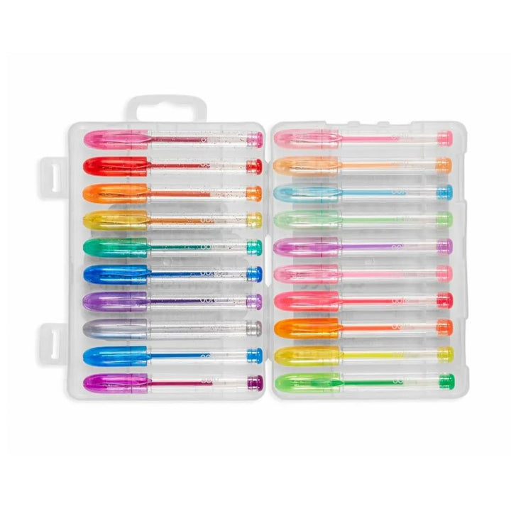 mini gel pens inside box