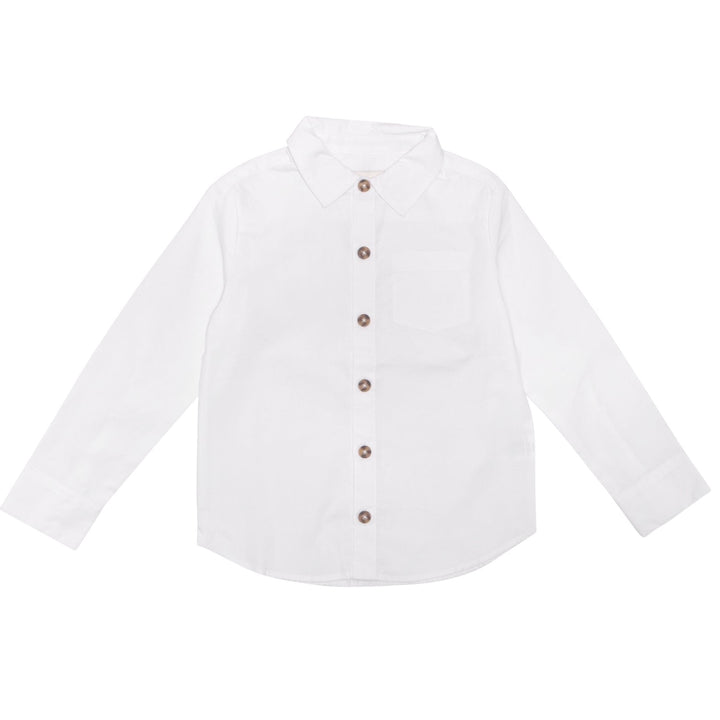 Classic Poplin Buttondown in White