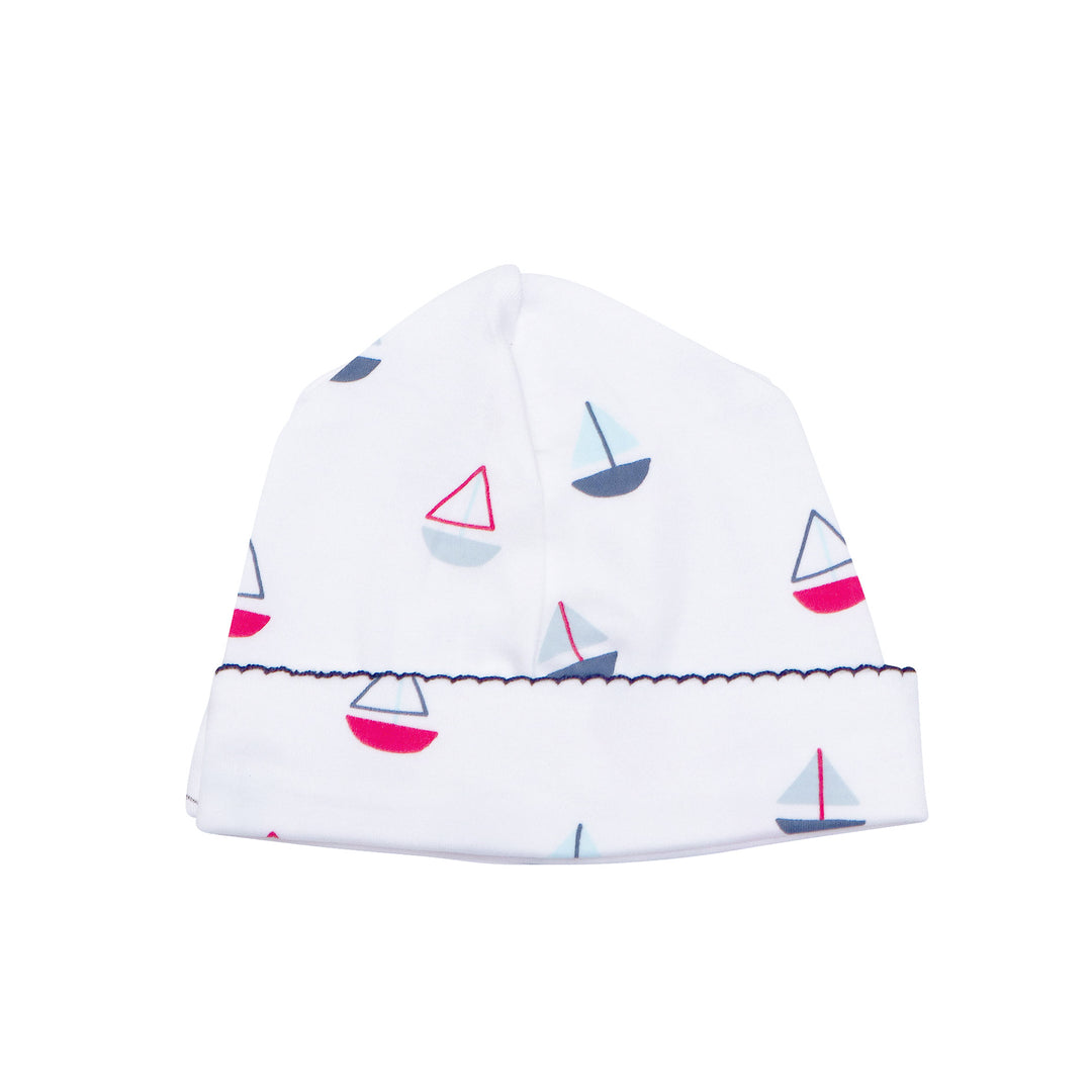 sail boat receiving hat