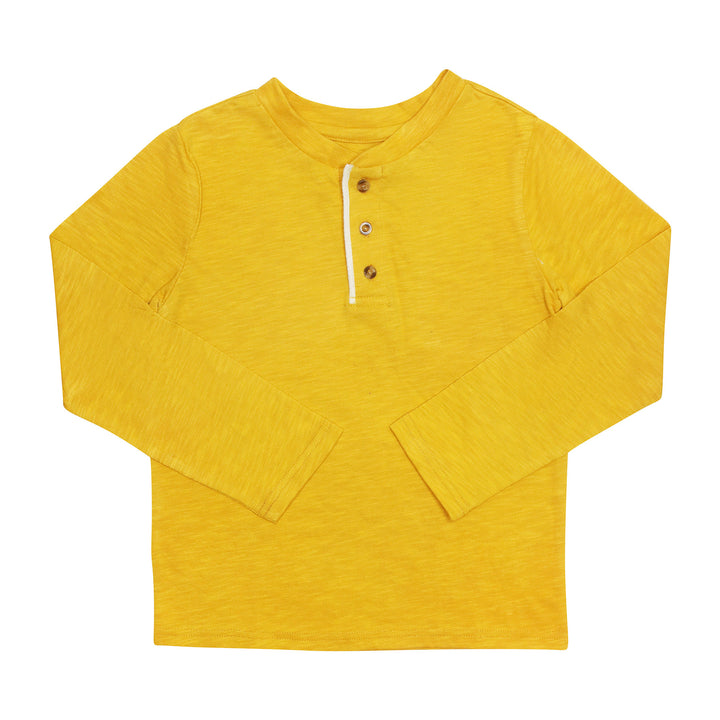 yellow henley