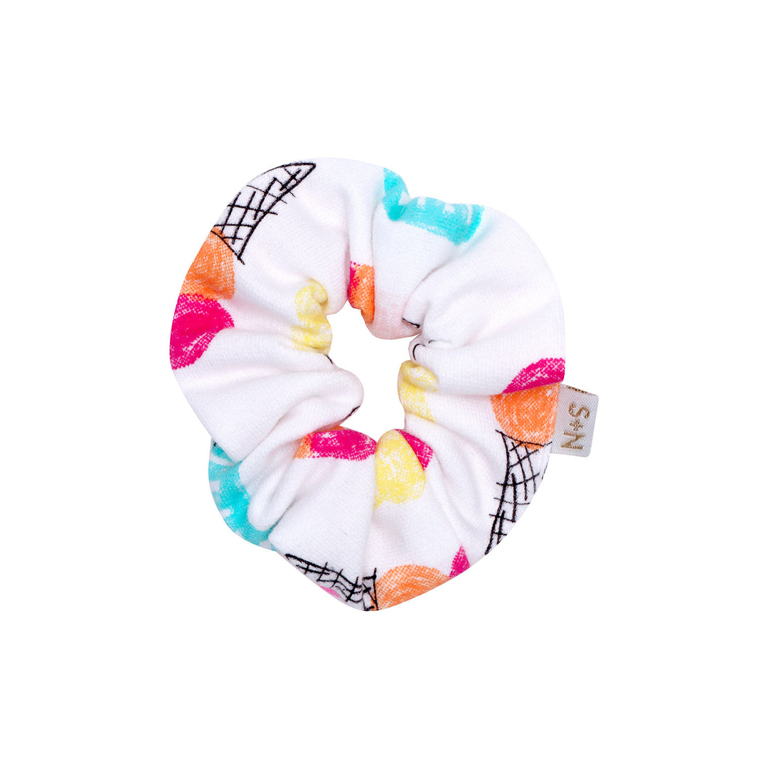 ice cream print scrunchie