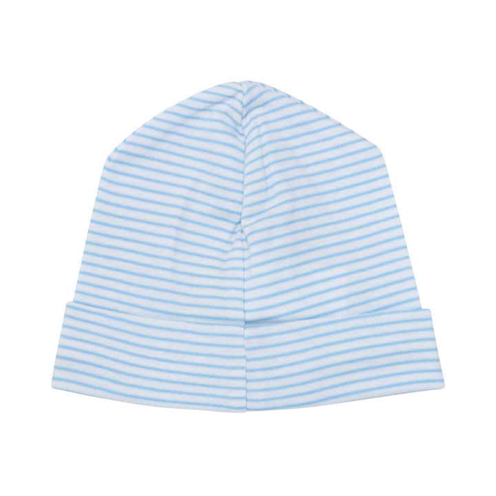 light blue receiving hat