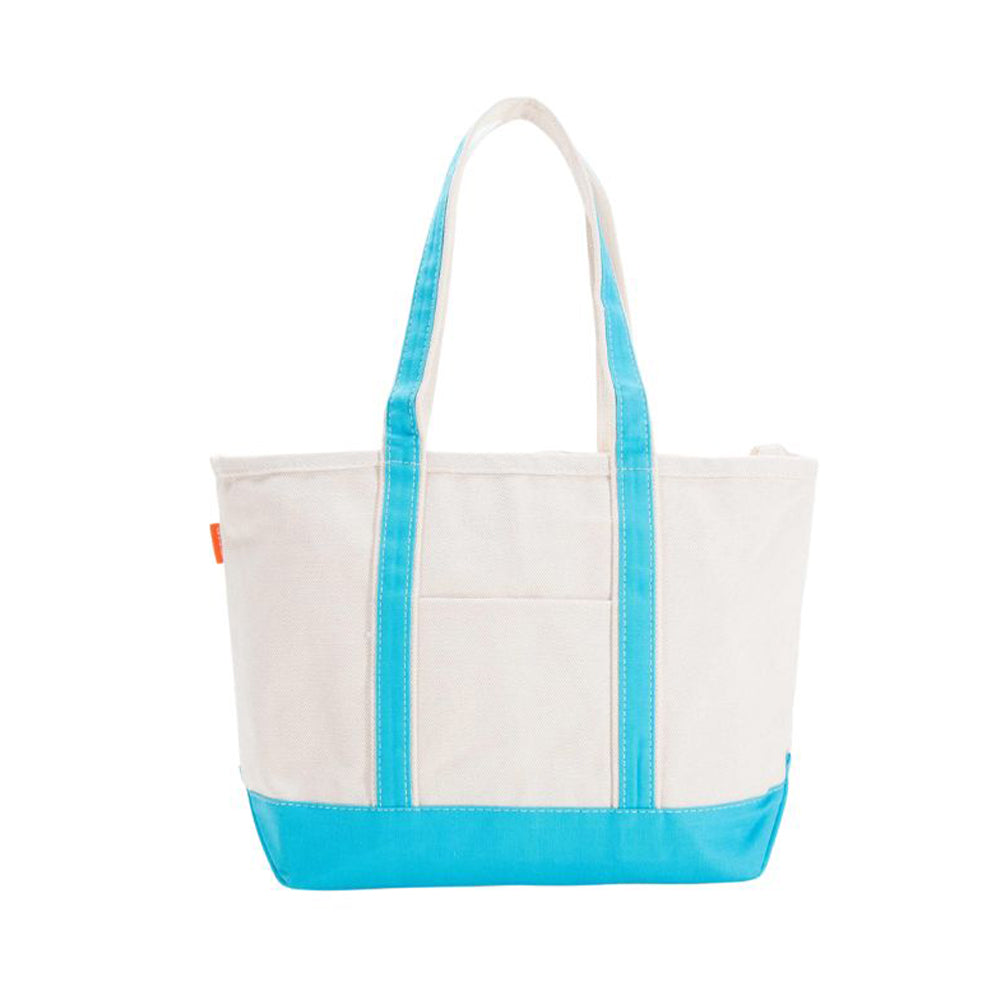 medium tote in turquoise