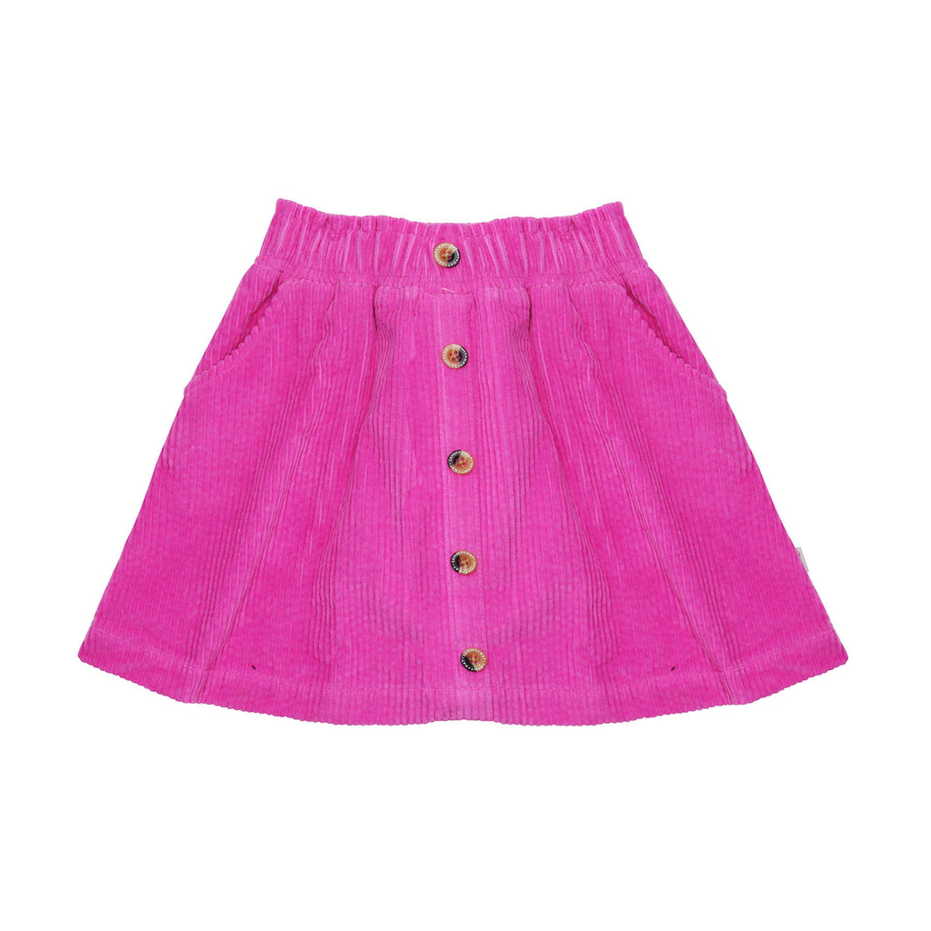 Stripe Accent Monogram Pleated Skirt - Women - Ready-to-Wear
