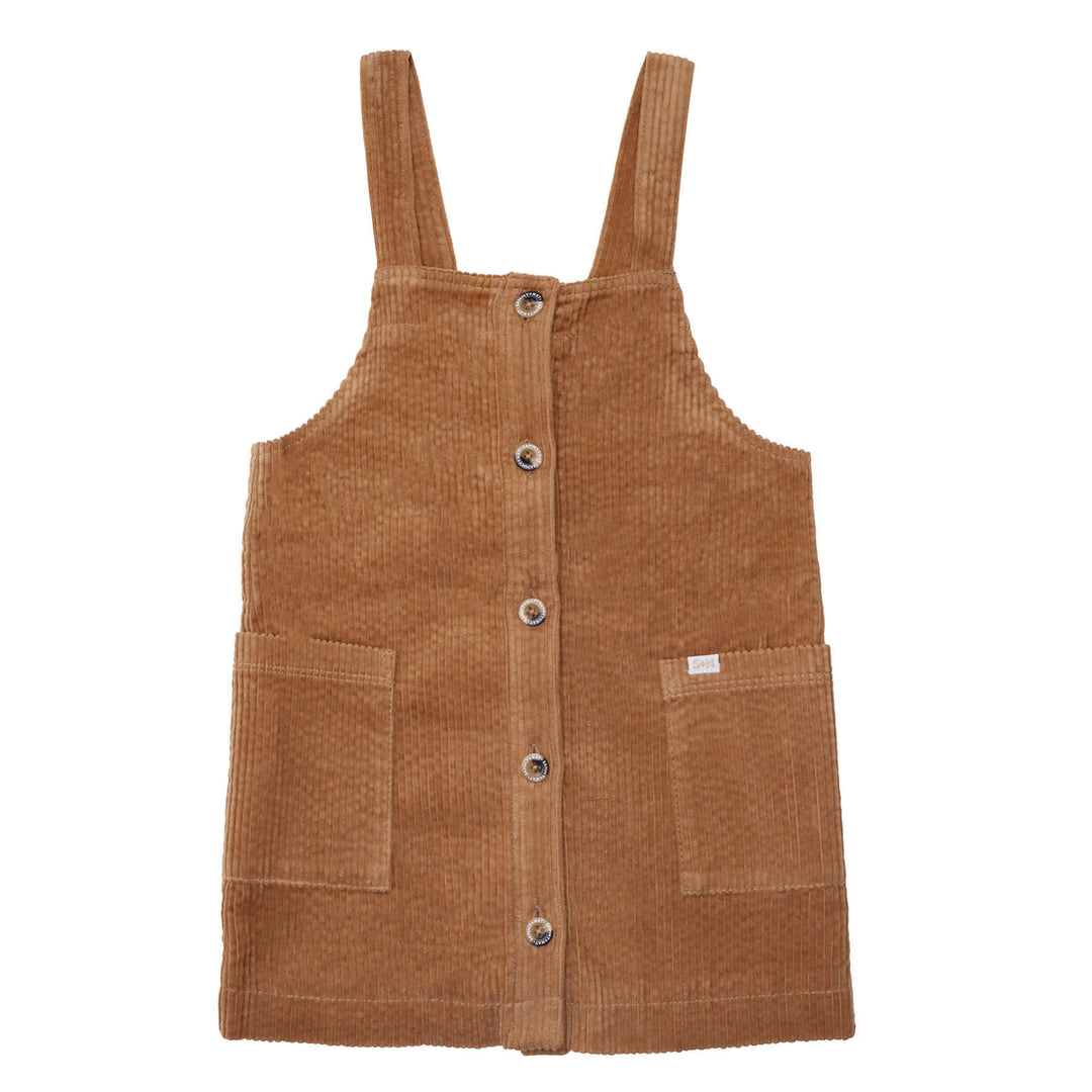 brown buttonfront jumper